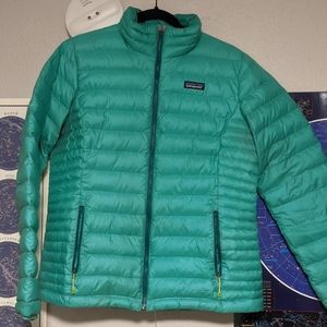 Patagonia Aqua Stone down sweater